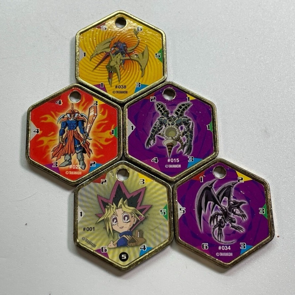 Lot of 5 YuGiOh Hexors Takahashi #1, #15, #22, #34, #38 ‎ Yu-Gi-Oh